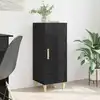 Image de Buffet Chêne Noir 34,5 X 34 X 90 Cm Bois D'ingénierie Vidaxl