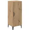 Image de Vidaxl buffet chêne artisanal 34,5 x 34 x 90 cm bois d'ingénierie