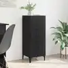 Image de Buffet Chêne Noir 34,5 X 34 X 90 Cm Bois D'ingénierie Vidaxl