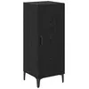 Image de Buffet en bois dingénierie - vidaXL - Chêne Noir - 345x34x90 cm - 1 porte à charnières - Étagères - Design moderne