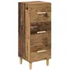 Image de Vidaxl buffet bois ancien 34,5 x 34 x 90 cm bois d'ingénierie