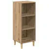 Image de Vidaxl buffet chêne artisanal 34,5 x 32,5 x 90 cm bois d'ingénierie