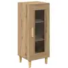 Image de Vidaxl buffet chêne artisanal 34,5 x 32,5 x 90 cm bois d'ingénierie