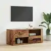 Image de Meuble Tv Bois Ancien 100 X 35 X 40 Cm Bois D'ingénierie Vidaxl