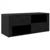 Image de Vidaxl meuble tv 100 x 35 x 40 cm chêne noir bois d'ingénierie