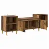 Image de Vidaxl meuble tv 160 x 35 x 55 cm bois ancien bois d'ingénierie