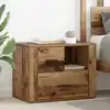 Image de Cabinet De Chevet Bois Ancien 35 X 60 X 50 Cm Bois D'ingénierie Vidaxl