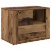 Image de Vidaxl cabinet de chevet bois ancien 35 x 60 x 50 cm bois d'ingénierie
