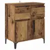 Image de Vidaxl buffet bois ancien 60 x 35 x 70 cm bois d'ingénierie et fer