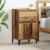 Image de Cabinet De Chevet Bois Ancien 40 X 35 X 70 Cm Bois D'ingénierie Vidaxl