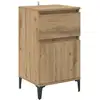 Image de Vidaxl cabinet de chevet avec tiroir chêne artisanal 40 x 35 x 70 cm