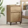 Image de Cabinet De Chevet 2 Pcs Chêne Artisanal 40 X 35 X 70 Cm Vidaxl