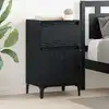 Image de Cabinet De Chevet Avec Tiroir 2 Pcs Chêne Noir 40 X 35 X 70 Cm Vidaxl