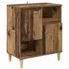 Image de Vidaxl buffet bois ancien 35 x 60 x 70 cm bois d'ing ©nierie