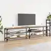 Image de Meuble Tv Chêne Artisanal 200 X 30 X 50 Cm Vidaxl