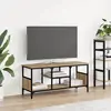 Image de Meuble Tv Chêne Artisanal 100 X 35 X 45 Cm Vidaxl
