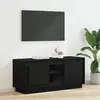Image de Meuble Tv Chêne Noir 102 X 35 X 45 Cm Bois D'ingénierie Vidaxl