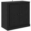 Image de Vidaxl buffet 70 x 35,5 x 67,5 cm chêne noir bois d'ingénierie