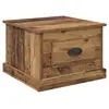 Image de Vidaxl table basse bois ancien 50 x 50 x 35 cm bois d'ingénierie