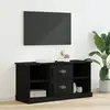 Image de Meuble Tv Chêne Noir 99,5 X 35,5 X 48 Cm Bois D'ingénierie Vidaxl