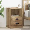 Image de vidaXL Cabinet de chevet avec tiroir Chêne artisanal 36 x 43 x 60 cm 881398