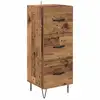 Image de Vidaxl buffet bois ancien 34 x 34,5 x 90 cm bois d'ingénierie