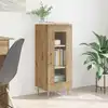 Image de Buffet Chêne Artisanal 34 X 34,5 X 90 Cm Bois D'ingénierie Vidaxl