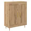 Image de Vidaxl buffet chêne artisanal 69,5 x 34 x 90 cm