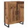 Image de Vidaxl buffet bois ancien 69,5 x 34 x 90 cm bois d'ingénierie et fer