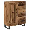 Image de Vidaxl buffet bois ancien 69,5 x 34 x 90 cm bois d'ingénierie et fer