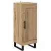 Image de Vidaxl buffet chêne artisanal 34,5 x 34 x 90 cm