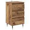 Image de Vidaxl buffet bois ancien 35 x 40 x 70 cm bois d'ing ©nierie