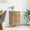 Image de Buffet Chêne Artisanal 35 X 40 X 70 Cm Bois D'ingénierie Vidaxl