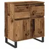 Image de Vidaxl buffet bois ancien 60 x 35 x 70 cm bois d'ingénierie et fer