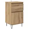 Image de Vidaxl buffet chêne artisanal 35 x 40 x 70 cm bois d'ingénierie