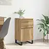 Image de Buffet Chêne Artisanal 35 X 40 X 70 Cm Bois D'ingénierie Vidaxl