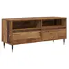 Image de Vidaxl meuble tv avec tiroir bois ancien 100 x 34,5 x 44,5 cm