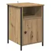 Image de Vidaxl cabinet de chevet chêne artisanal 40 x 42 x 60 cm