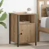Image de Cabinet De Chevet 2 Pcs Chêne Artisanal 40 X 42 X 60 Cm Vidaxl