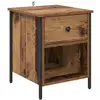 Image de Vidaxl cabinet de chevet bois ancien 40 x 42 x 50 cm bois d'ingénierie