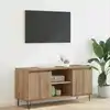 Image de Meuble Tv Chêne Artisanal 104 X 35 X 50 Cm Bois D'ingénierie Vidaxl