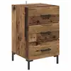 Image de Vidaxl cabinet de chevet bois ancien 40 x 40 x 66 cm bois d'ingénierie