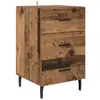 Image de Vidaxl cabinet de chevet bois ancien 40 x 40 x 66 cm bois d'ingénierie