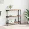 Image de Table Console Bois Ancien 75 X 22,5 X 75 Cm Bois D'ingénierie Vidaxl