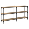 Image de Vidaxl table console chêne artisanal 150 x 29 x 75 cm