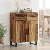 Image de Buffet Bois Ancien 69,5 X 34 X 90 Cm Bois D'ingénierie Vidaxl