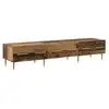 Image de Vidaxl meuble tv 150 x 36 x 30 cm bois ancien bois d'ingénierie