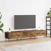 Image de Meuble Tv Bois Ancien 150 X 36 X 30 Cm Bois D'ingénierie Vidaxl