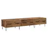 Image de Vidaxl meuble tv 150 x 36 x 30 cm bois ancien bois d'ingénierie