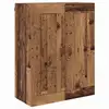 Image de Vidaxl meuble mural bois ancien 69,5 x 34 x 90 cm bois d'ing ©nierie
